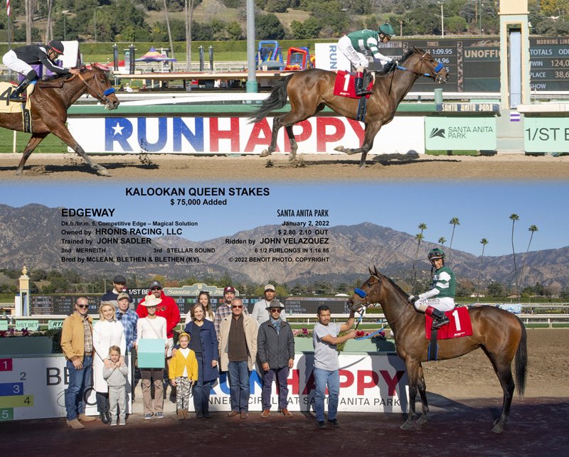 sadlerracing's tweet image. This is how you come back after a beautiful 2nd in the BC Fillies and Mare Sprint !  Great ride by @ljlmvel #wiretowire @santaanitapark @johnwsadler @KostaHronis @stephrosa3 @JuanLeyva1984  @AlexBisono