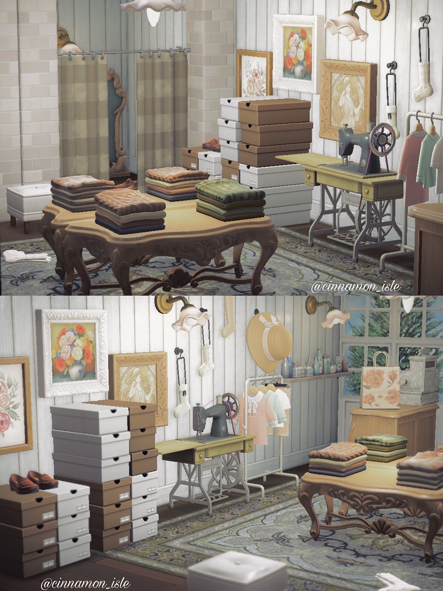 bjorn 🧺 on Twitter "little apparel shop 🧦 acnh animalcrossinngnewhorizons animalcrossing 