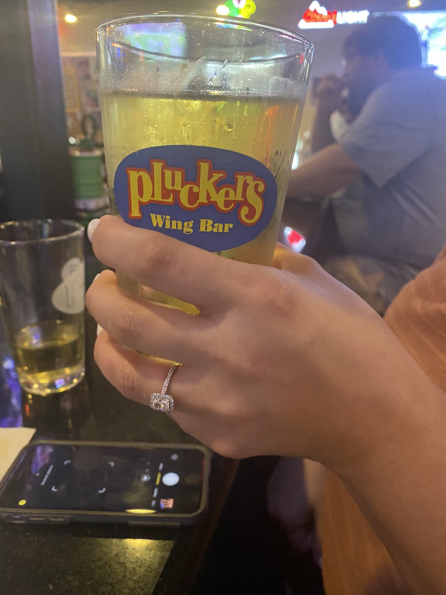 KalieRene's tweet photo. @Pluckers we are celebrating our engagement the best way that we know how!!! https://t.co/LqhEAwiXqg
