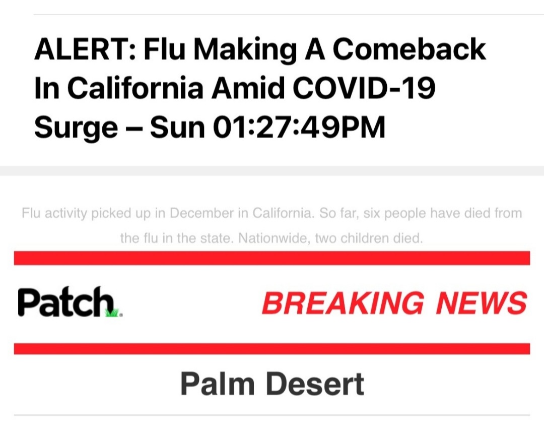 Amonstersmom1's tweet photo. So the CDC stopped the PCR test for Covid since the results were identical to flu. Shocking that the flu is making a comeback after 2 years. They think we are idiots. #covidvariant #Flu #FuckingFlu https://t.co/ph9vTSjFxR