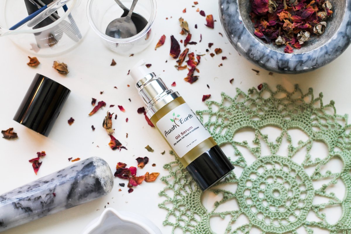 AwahEarth's tweet photo. Try our Oil Serum natural leave-in conditioner. Awah Earth's Oil Serum Increases smoothness and overall feel of hair." #naturalhairproducts https://t.co/0Kfiyb3Pzw