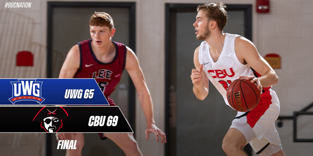 RT THE W!!! We outscore West Georgia 32-22 in the first half, and finish with 3 double-figure scorers. #BUCNation 

📊 <a href="/wdloos24/">Daniel Loos</a> 20 points, 9 boards 
       @CChamp305 17 points, 11 boards (career highs)
       <a href="/aidenruthsatz/">Aiden Ruthsatz</a> 12 points, 7 assists