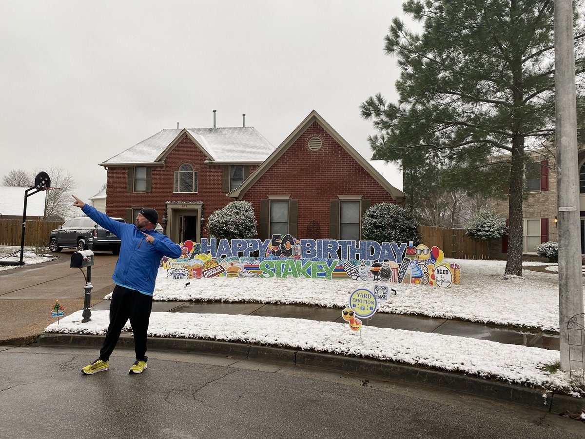 5 miles on my 50th bday! RSD3289 - 9 yrs and 1 day run streaking so far! #TeamRUN365 #RUN365 #Hokaoneone #streaker #run #runeveryday #StaderTheLoanRunner #birthdayrun