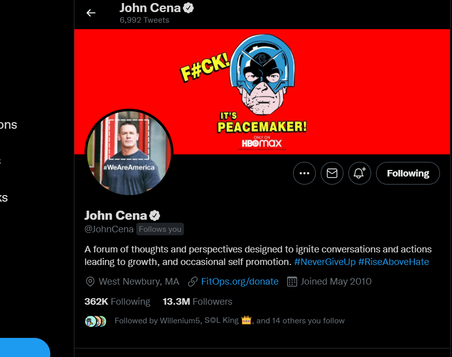DeDotsNFT's tweet photo. NFTs are crazy. i just woke up to find out @JohnCena follows me, i guess he liked my @BabyApe_SC https://t.co/LB1EM7Oou0
