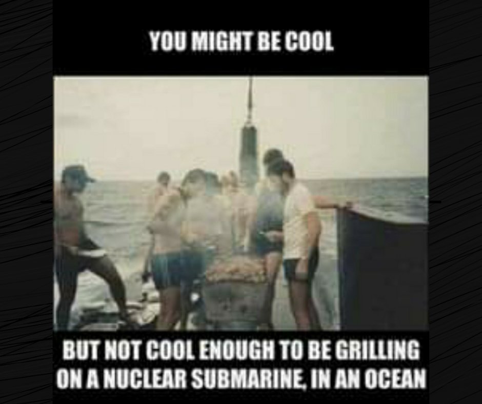 Beer and BBQ have always been a part of the Navy