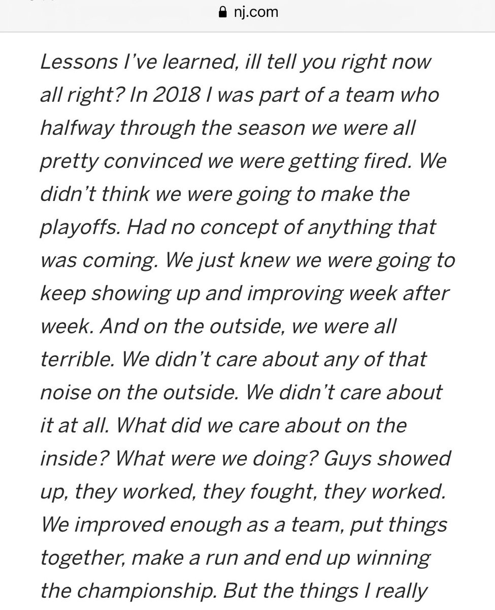 bykevinclark's tweet image. Who is the “we all” Joe Judge is describing that thought they were getting fired from the 2018 Patriots?