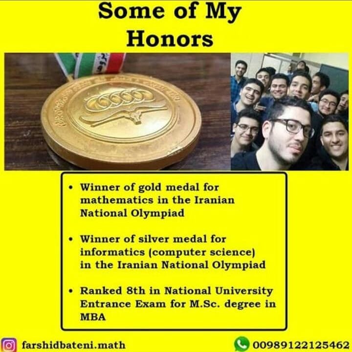B_olympiadmath's tweet image. Part 1 : My CV(Resume)