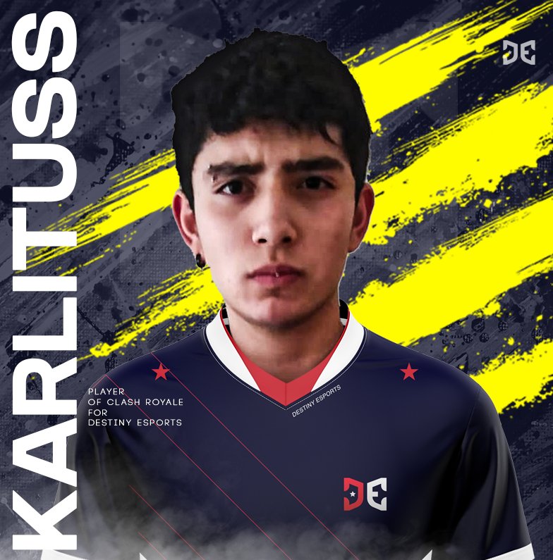 Destiny eSports (@des_clashroyale) on Twitter photo #CR | Presentaciones
Un jugador con un potencial increible y un gran futuro, tenemos el agrado de presentarles a uno de los mejores chilenos🇨🇱
👤 <a href="/Lit0sR/">carliiitossyoel</a> #CR | Presentaciones
Un jugador con un potencial increible y un gran futuro, tenemos el agrado de presentarles a uno de los mejores chilenos🇨🇱
👤 <a href="/Lit0sR/">carliiitossyoel</a>