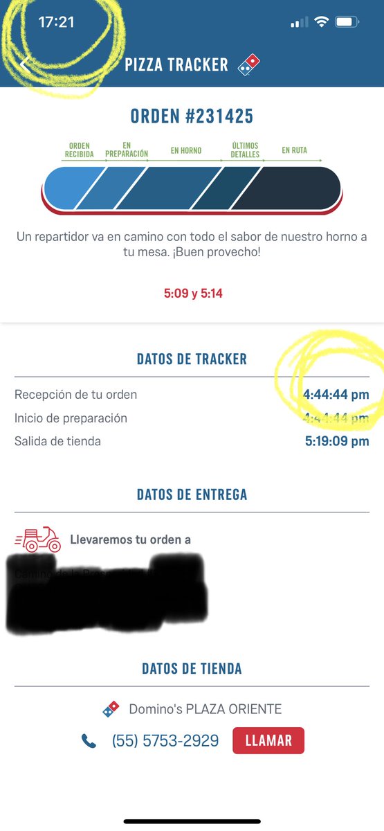 androidkik's tweet photo. ⁦@dominosmx⁩ y la garantía de 30 min? https://t.co/1qJxb6bPb0