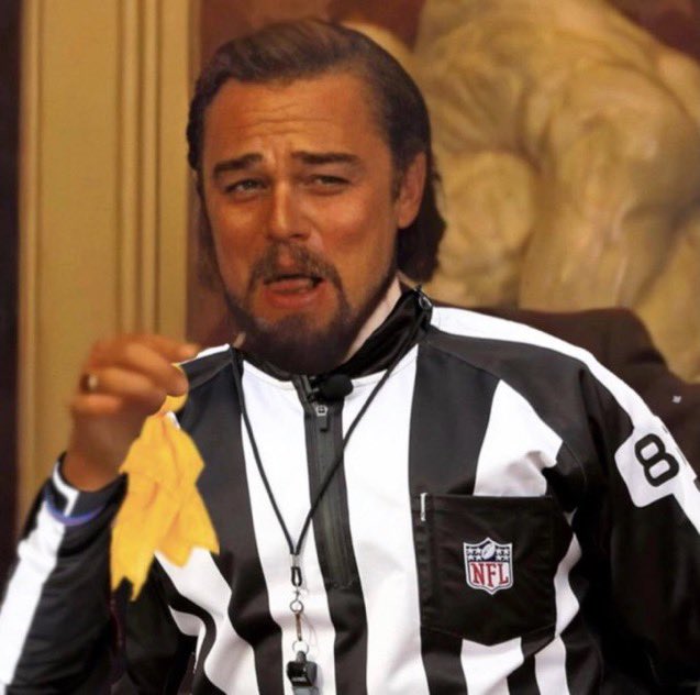 Keldonout's tweet photo. The refs every time the Cowboys make a good play: https://t.co/NqjhhsetNI