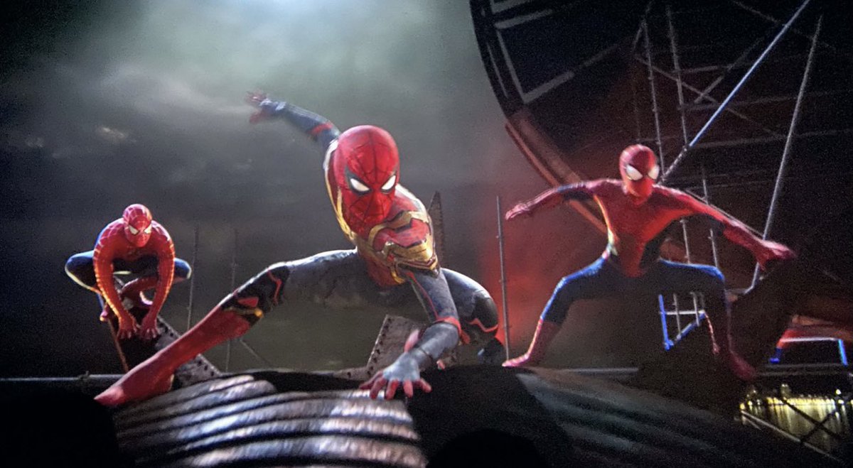 Exactly how we dreamed it would happen. #SpiderManNoWayHome