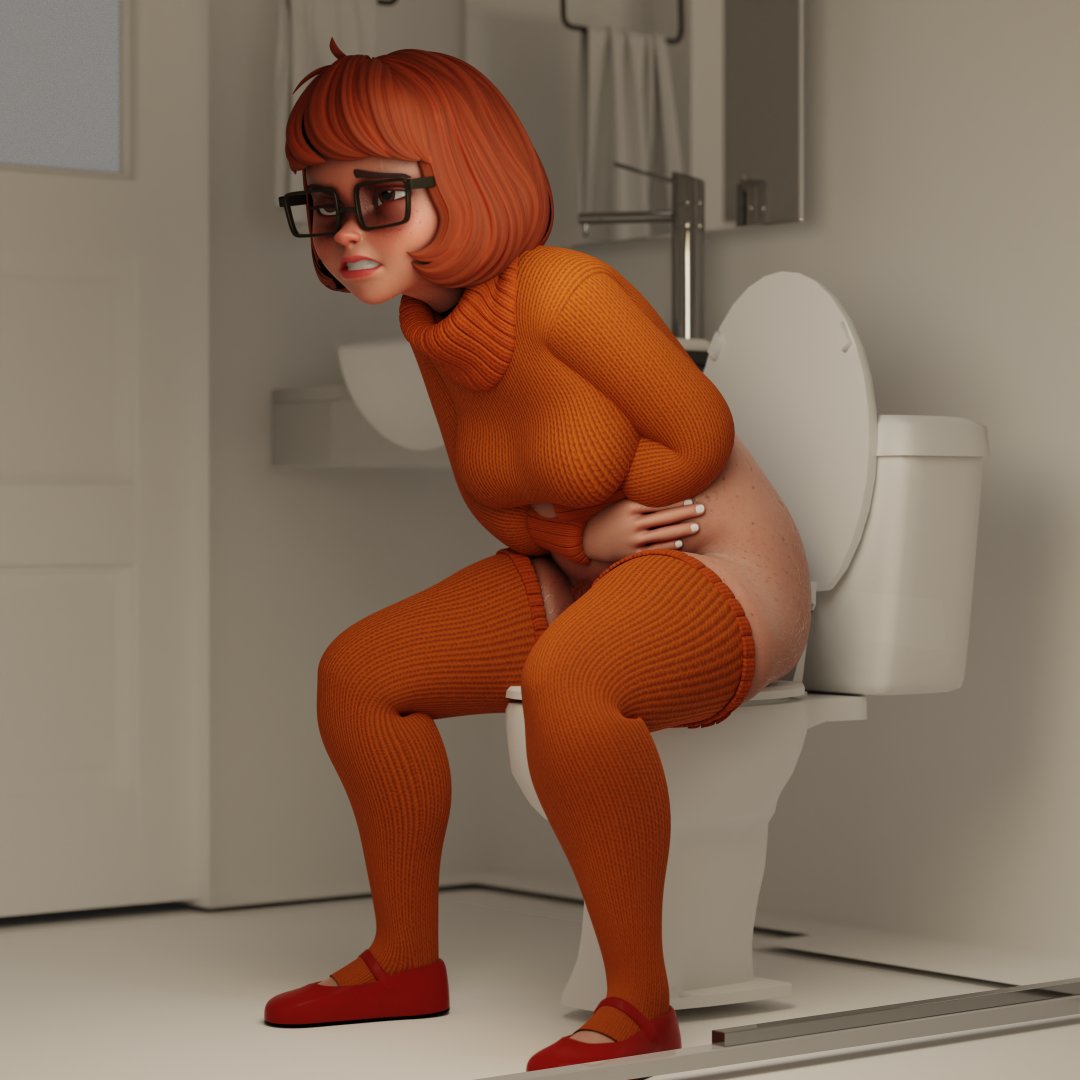 Velma on the loo 4k version with x-ray and different clothes is already out...