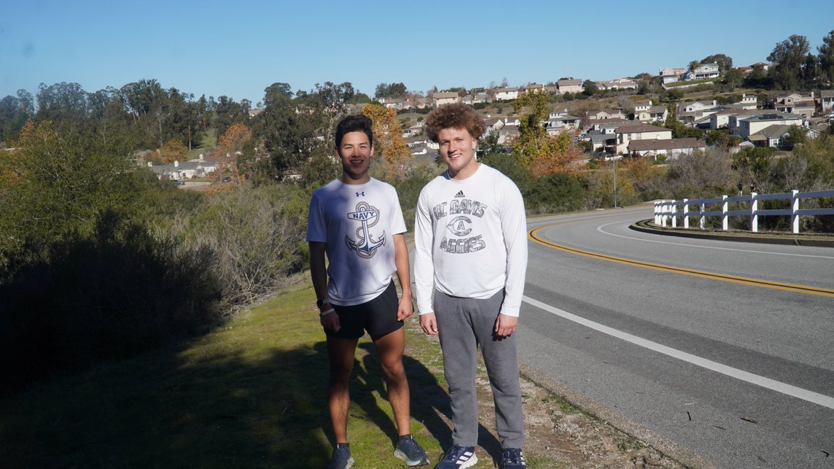 Post Sun Conditioning With Joe Domingues (Navy), Darien Langley (UC Davis). <a href="/DarienLangley/">Darien Langley</a> <a href="/DominguesJr/">Joseph Domingues Jr.</a> <a href="/StJosephSports/">St. Joseph Knights</a>