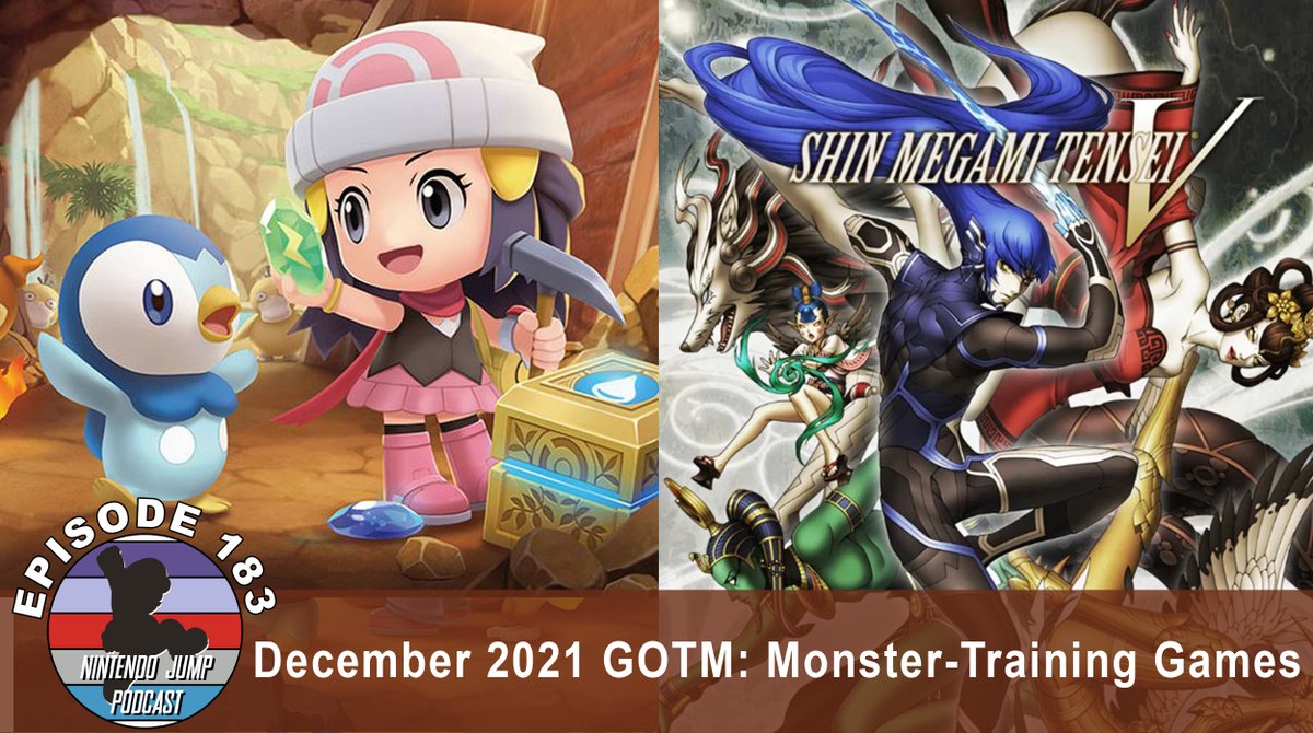 NintendoJump's tweet photo. Episode 183 is up! We discuss our thoughts on various Monster-Training games and the genre, which was our December 2021 Genre of the Month! Check it out at the link below or your favorite #podcast app!
https://t.co/RNst8t5QNq
#Nintendo #NintendoSwitch #Pokemon #MonsterTraining https://t.co/NqAaqq8nbd