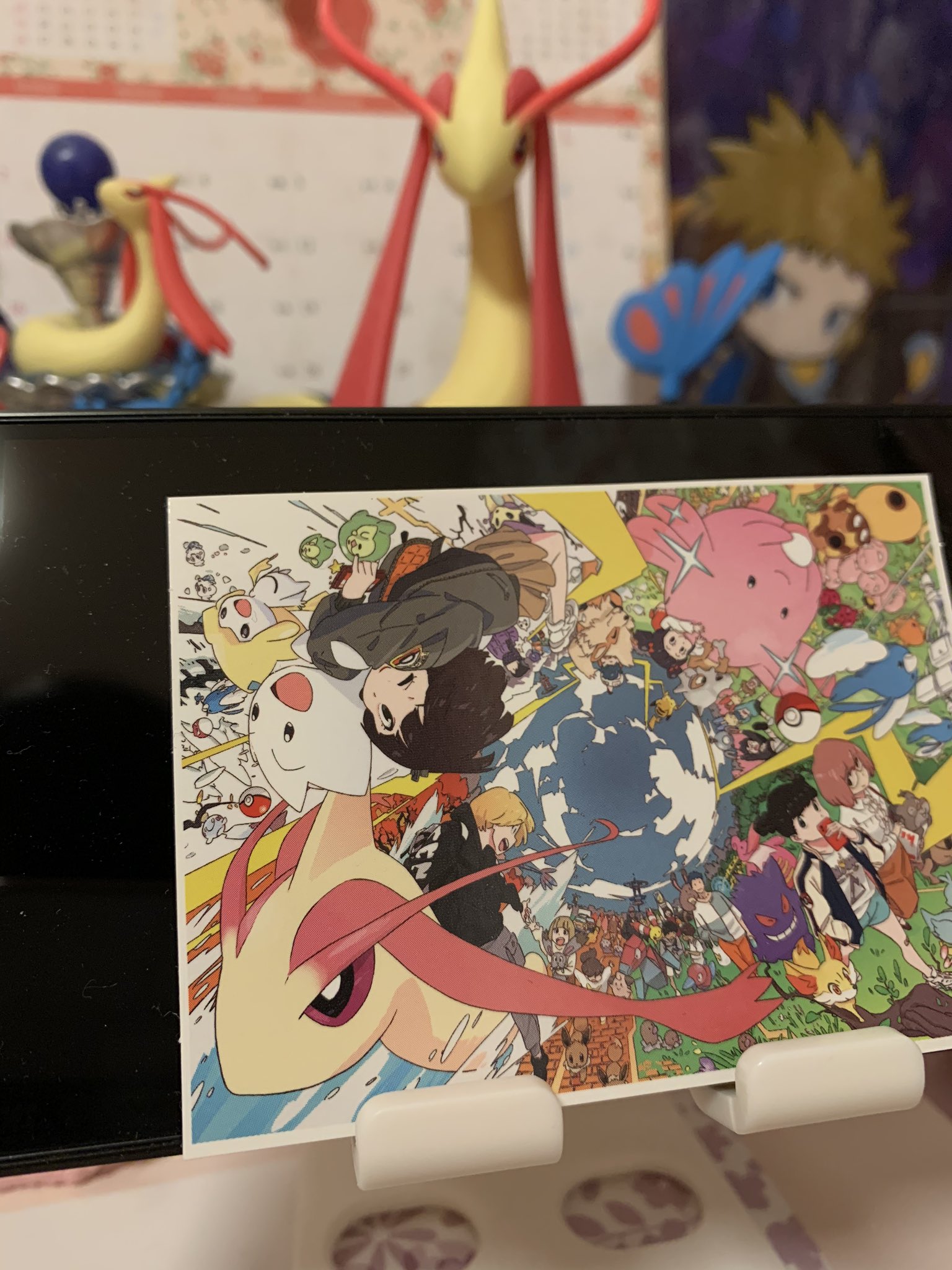 カズ ヒンバスの里親 昨日仕事帰りに友人とお会いしてお話をしながらポケモンgoの交換をしてゆっくり過ごしました 友人と合流した際に友人の妹様から欲しかったミロカロスが大々的に描かれたステッカーを頂き感激しました 大切にします 目が回る程に