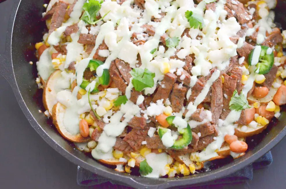 AdaManRealtor's tweet photo. Grilled steak takes the spotlight in this flavorful nacho-inspired dish. #goodfood #recipes  https://t.co/3hWM3s7i1a https://t.co/3yRw45hita