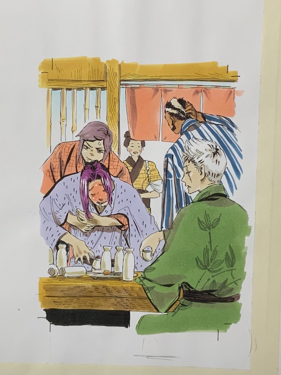 incorrect_jigo's tweet photo. Kisho: If I die, my funeral is going to be the biggest party ever and you’re all invited
Shion: If?
Jikka: Great, the only party I’ve ever been invited to and they might not even die.

#Jigokuraku #HellsParadise https://t.co/PqLq2elqUj