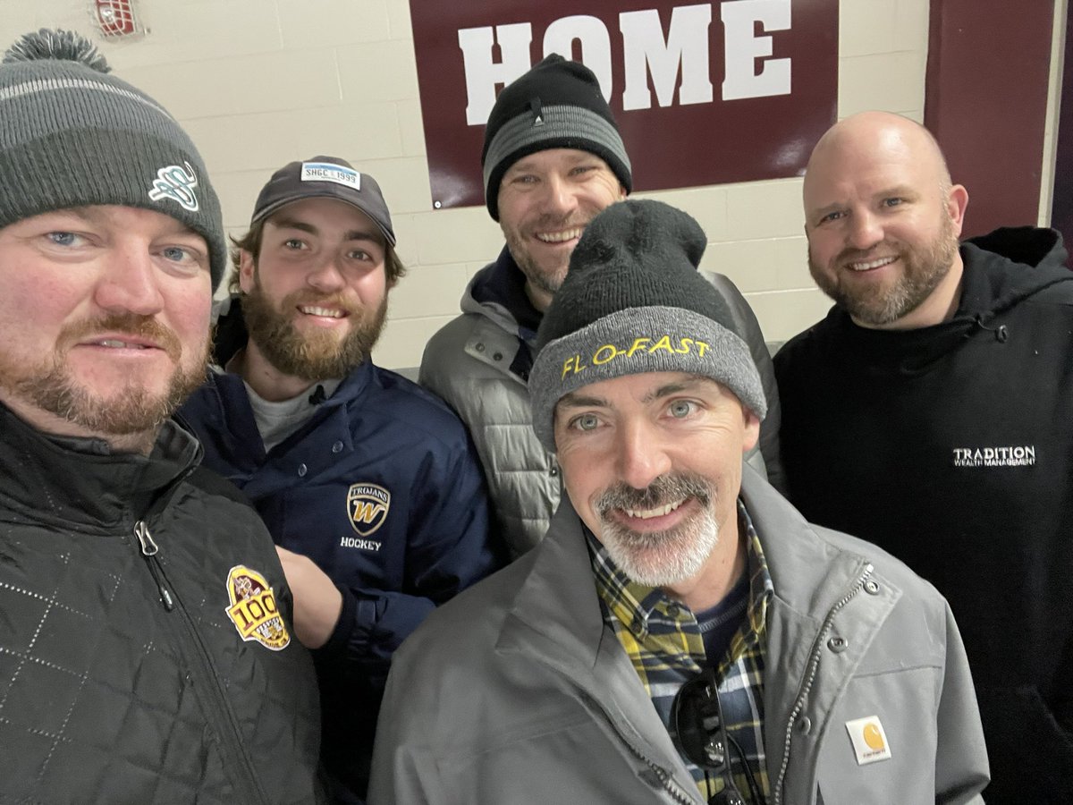 poleary21's tweet photo. Great day today with my staff at the @GopherHockey vs @USTMensHockey game at the legendary Doug Woog Arena! https://t.co/GrZdFWb7o5