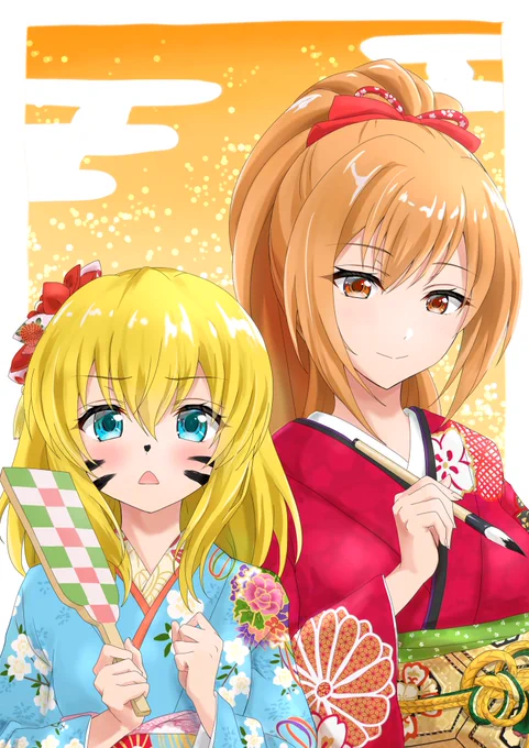 あけましておめでとうございます
昨年は大変お世話になりました
今年もなんとかやっていきたいところでございます
とりあえず今年1枚目

ソウリンちゃんとドウセツ主従が好きなんですッッ 