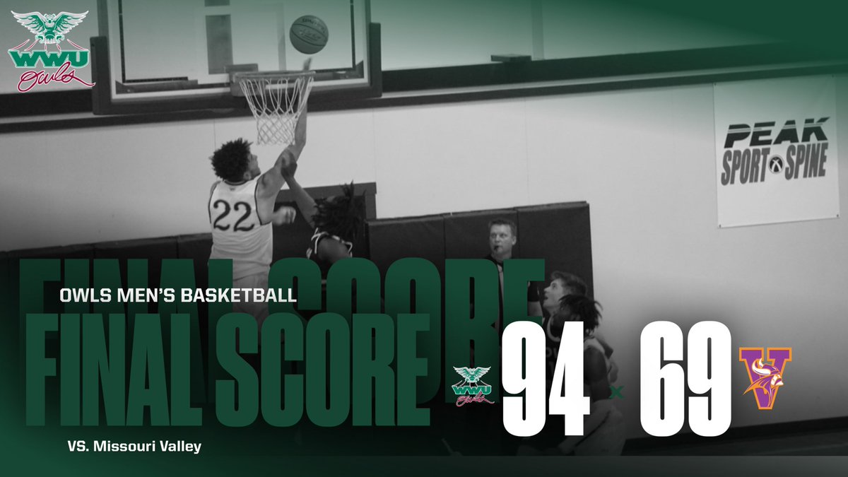 wwuowls's tweet image. .@wwuowlsMBB not only grabs their first W of 2022 but also breaks the school record for most consecutive home wins!