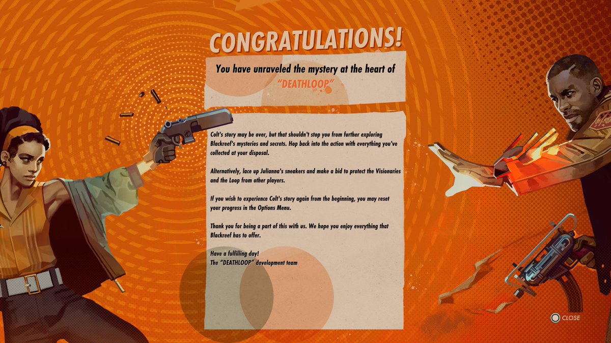 ManLikeMii's tweet photo. #PS5Share, #DEATHLOOP https://t.co/e63IVD2ZDb