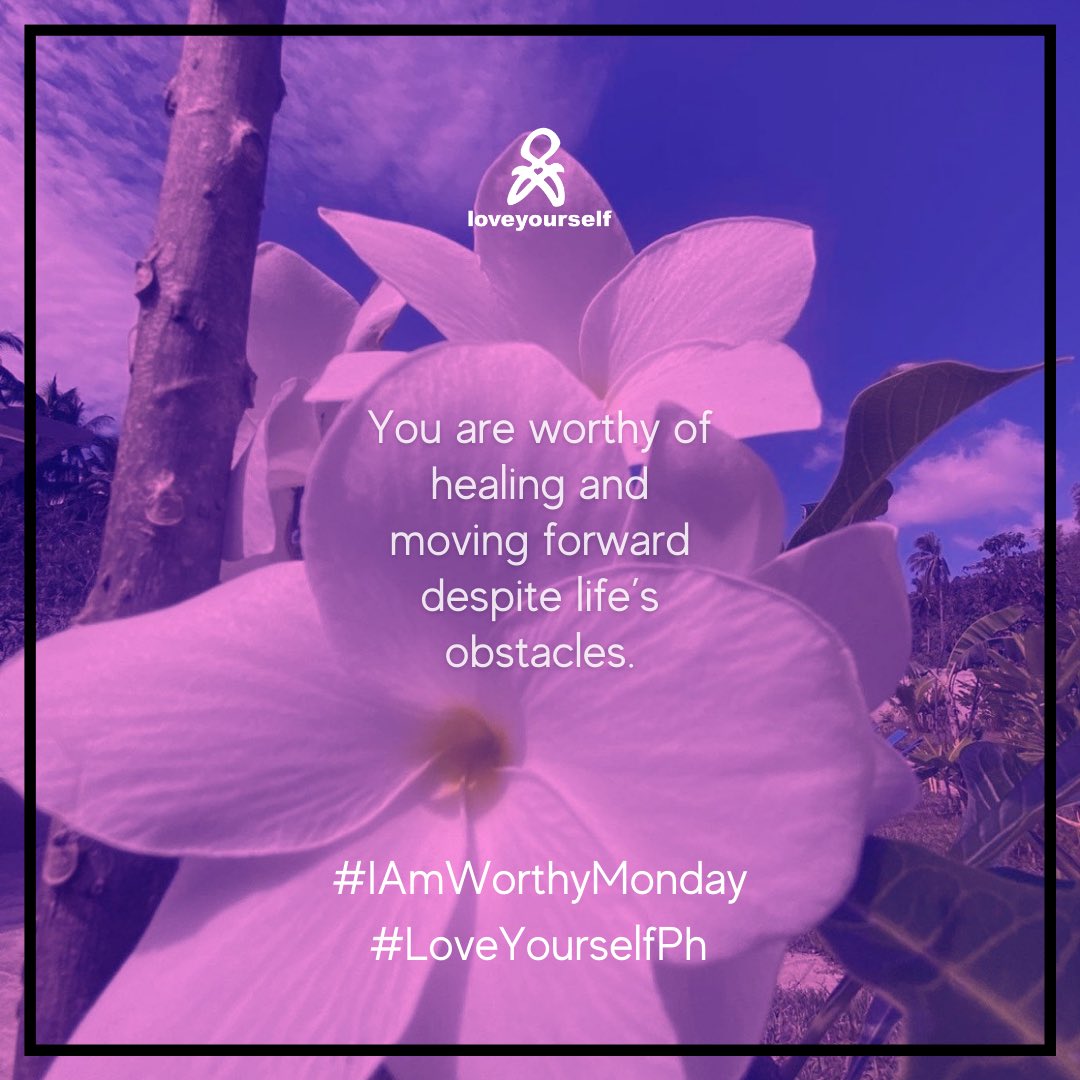 Life’s obstacles are challenges that help us to adapt and grow. While tough times may happen, we can change and heal towards betterment.

📸 : <a href="/raybertdomingo/">bet domingo</a> 

#IAmWorthyMonday
#LoveYourselfPh