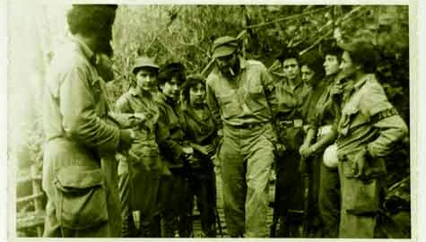 EVilluendasC's tweet photo. Triste noticia: falleció hoy Edemis Tamayo, La Gallega, una de las integrantes del pelotón Las Marianas que creó #Fidel en la Sierra, enfrentando los prejuicios. Ella, como el resto, demostró con su vida la razón de Fidel. Y la Revolución por la que luchó cumplió 63. ¡Gloria! https://t.co/wMCImlFcCn