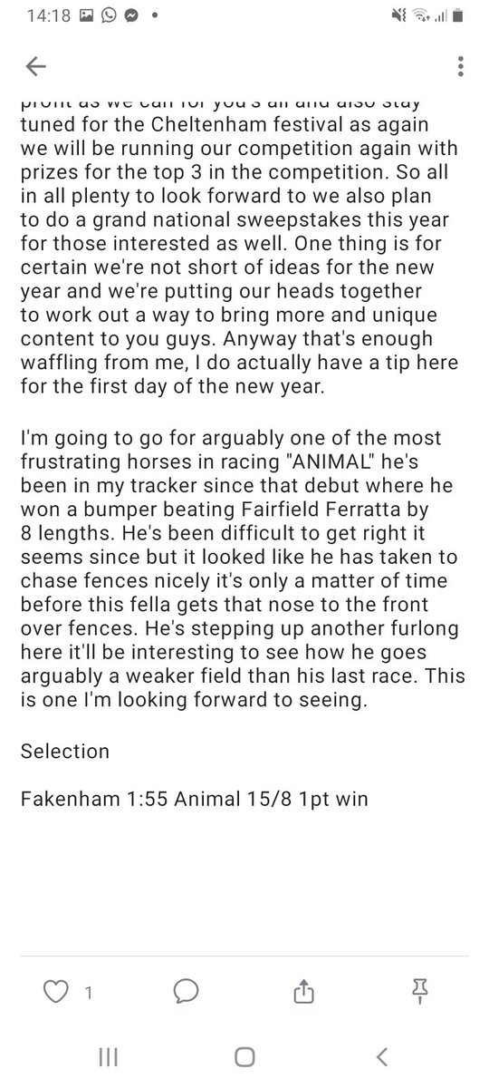 The Irish Racing Corner tweet media