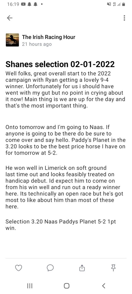 The Irish Racing Corner tweet media