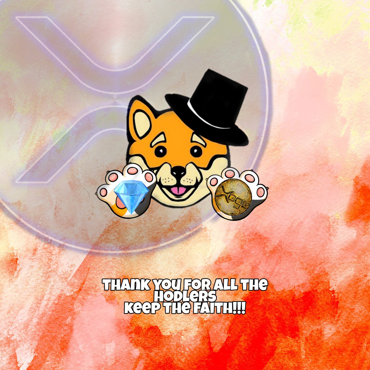 KwentoNiEmm's tweet photo. DIAMOND HANDS ARE ALL GOOD !!
we can kill another 0 !! Spread the news 
Retweet 
Share 
And tag 3 friends 
1 winner of 1,xxx,xxx,xxx $XOGE thru twitter picker
Ill pick the winner within 48 hours !

#XSquad
#XOGE https://t.co/JM52Akje0C