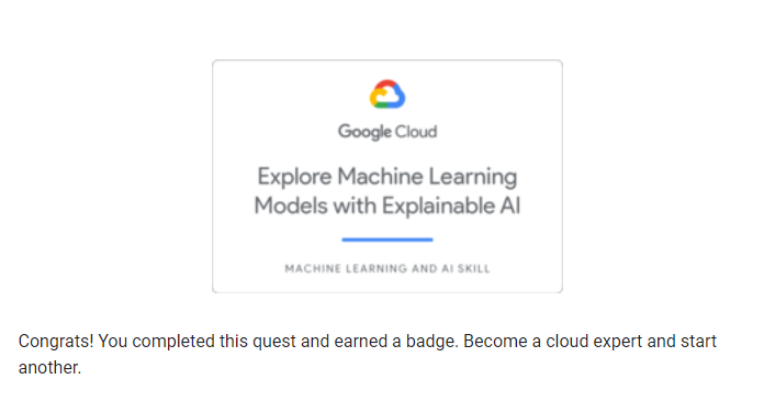 pablosotres's tweet photo. 100/100 days of Google Experiments: Machine Learning Models with Explainable AI https://t.co/tzLUdJ6AGI