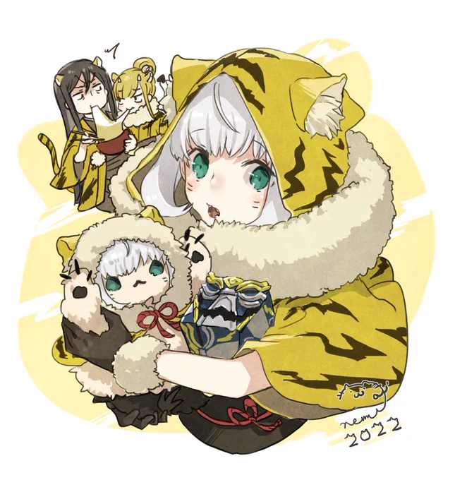 遅くなりましたが明けましておめで🐯ございます!今年も推しを推しながらコツコツお絵描きしていきます✍️ゆったりペースですがよろしくお願いします! 