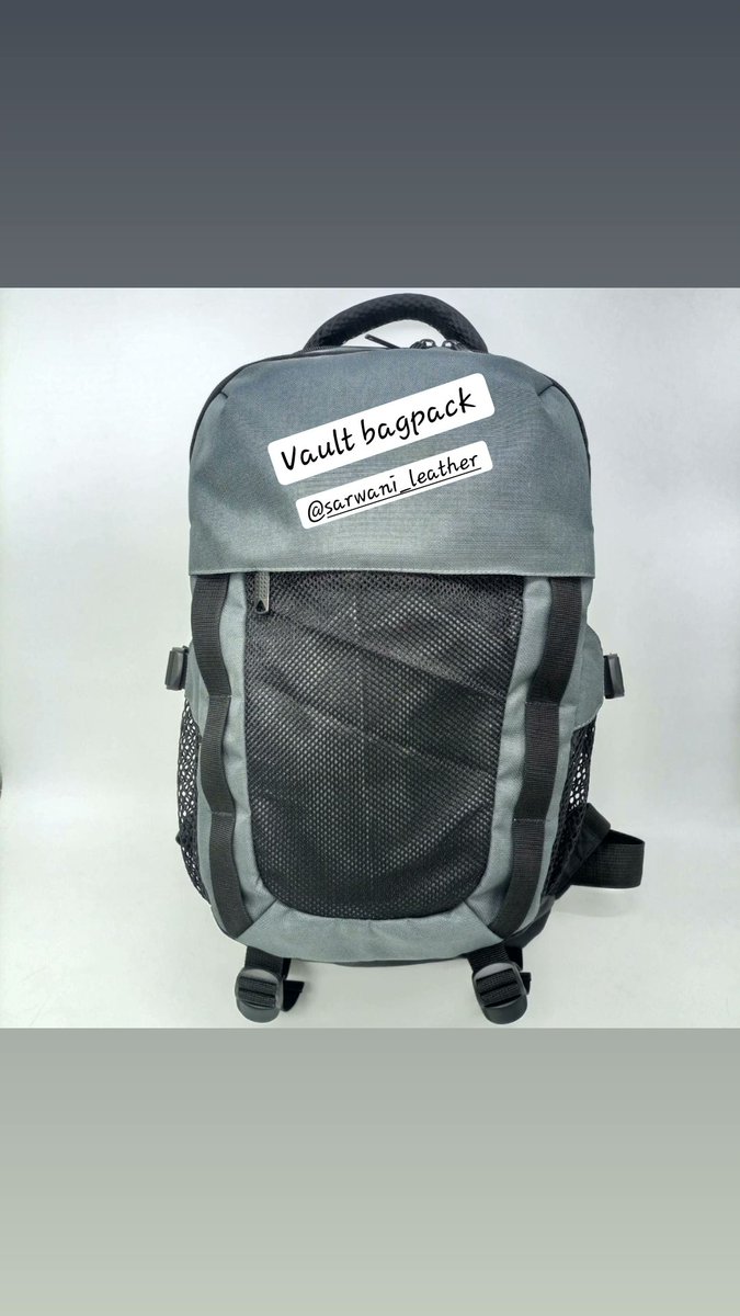 sarwanileather's tweet photo. Vault bagpack available in 🔴🔵⚪⚫ 
 🎒and you can  Customised Your Logo in Any color #newyork #bags #bagpack #adidas #atlanta #nike #puma #northface #philidelphia #nyc #jersey #hiphop #rap #pop #sarwani #Leather #dubaimall #dubaifashion #bagsforsale #vault #miami #losangeles #1 https://t.co/xM32vaNkPp