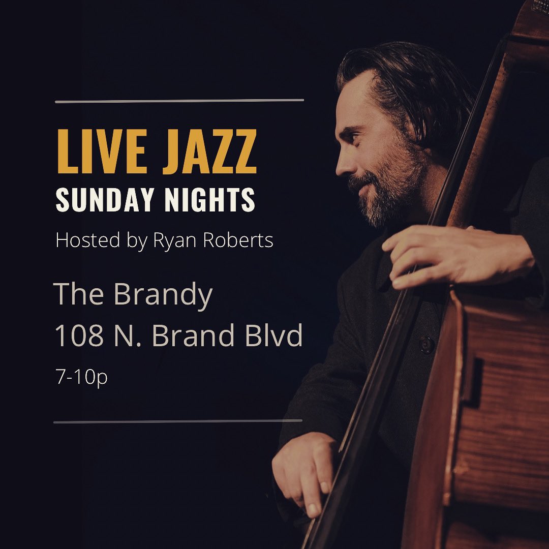 Back at it tonight. Playing #duo with Nadav Peled on #guitar at The Brand. #Jazz #doublebassist #jazzguitar