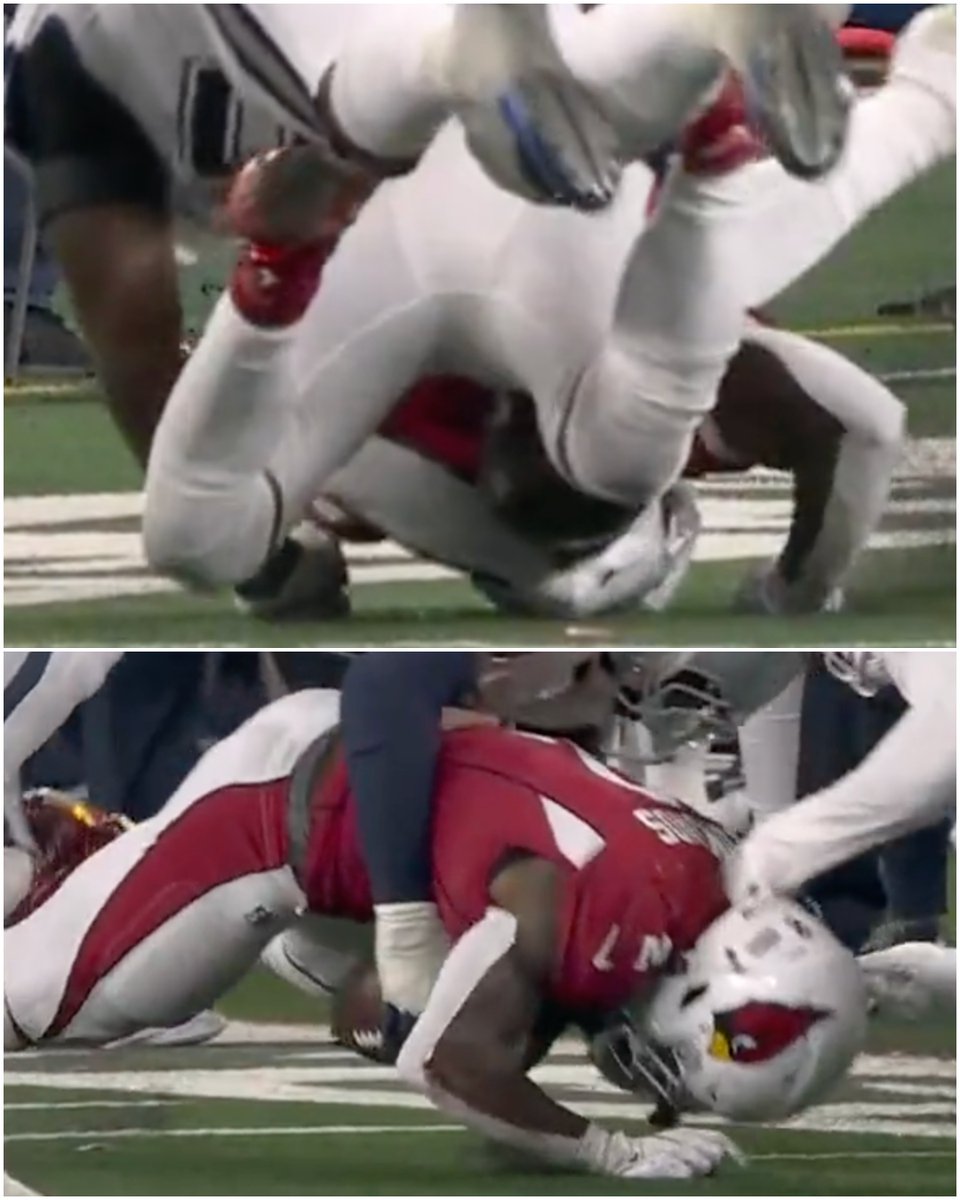 SportsCenter's tweet photo. The refs ruled that the runner was down and this was not a fumble.

Dallas was out of timeouts and could not challenge the call. https://t.co/bBUJyP647k