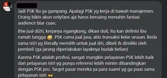 AREAJULID's tweet photo. Dis! Yaudah lu cari psk aja tiap hari sampe kena ims,gak usah nikah kasian istrilu. https://t.co/nX92uhD90j