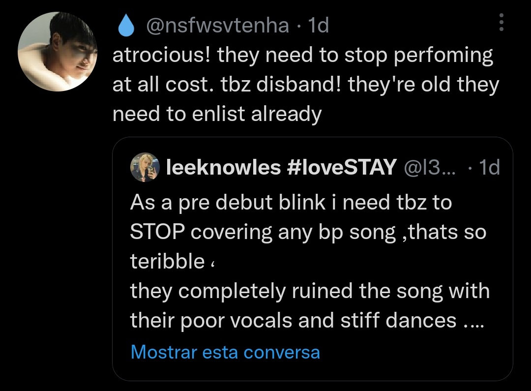 THEBOYZUnionBR's tweet photo. ⚠️ ATENÇÃO! THE BS, por favor reportem/denunciem e bloqueiem a conta a seguir, por favor! Vamos proteger os meninos!

NÃO engajem, apenas denunciem e bloqueiem. https://t.co/jf2ynozPrB