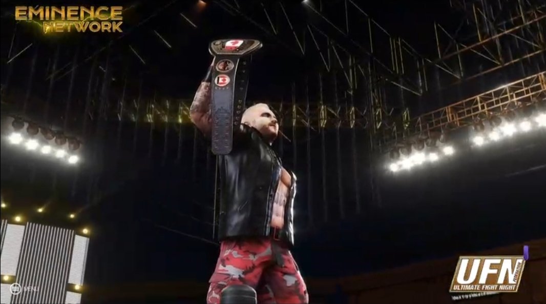 BOBBYSWORLD_SOG's tweet photo. In the words of @BlackDimnd27 tonight. "Don't cross the boss" @jeffnation23 will be defending that @UFN_Federation Canadian Championship against @samoangodzilla1 next Sunday. This wasn't business, this was cause I felt like it. GL idiot Canadian. #SOG #CHAMPSLIFE #BOBBYSWORLD 🖕🏾 https://t.co/N6kfKXkc6G