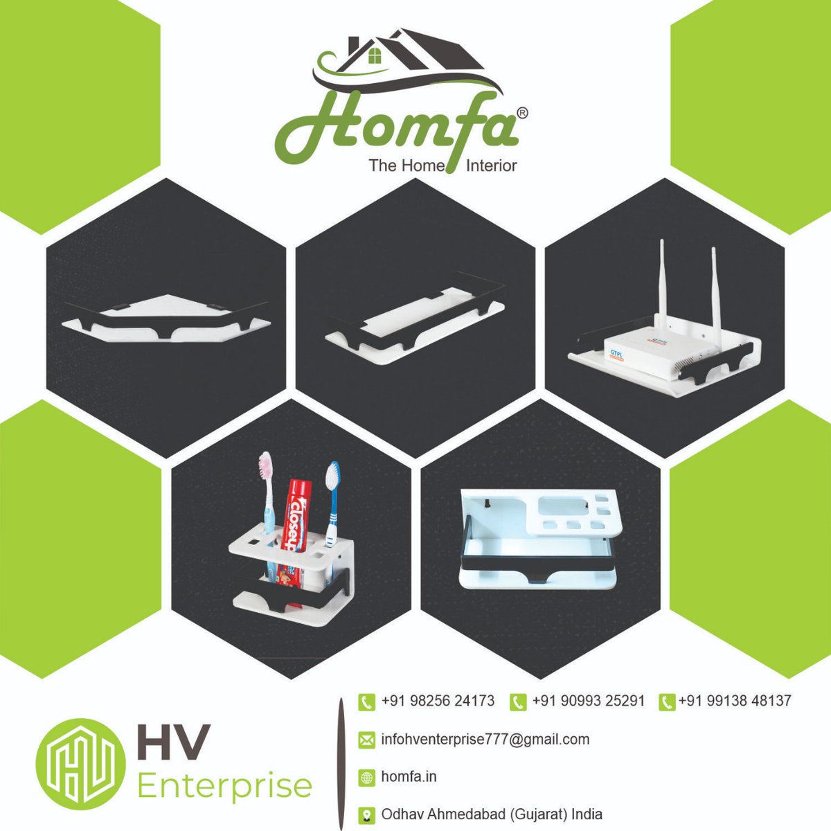 HardwareSamachr's tweet image. Explore Homfa's wide range of stylish Acrylic Bathroom Accessories.
#Homfa #HomfaAhmedabad #HomfaIndia #HVEnterprise #BathroomDecor #AcrylicBathroomAccessories #Manufacturer #BathroomOrganization #BathroomAccessories
