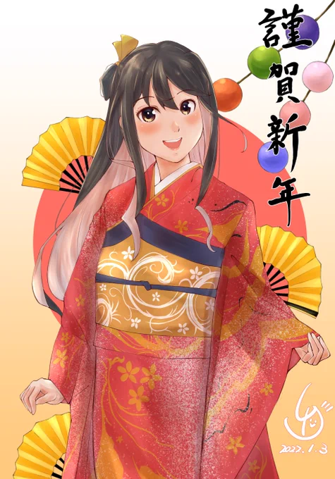 ちょっと遅くなりましたが明けましておめでとうございます!(∩'∀`)∩

今年も新年の描き始めは長波サマで・・・!(`・ω・')ゞ

より良いものを描けるよう、精進していきますので、本年も宜しくお願い致します!(*'ω'*)ノシ
#艦これ #長波 