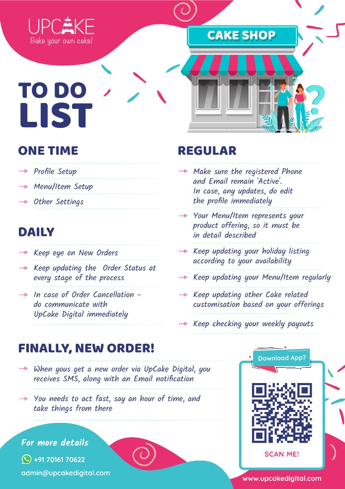 DigitalUpcake's tweet photo. Dear Bakers, please note this!
#upcake #upcakedigital #baker #bakery https://t.co/ZrUwTVbJYK