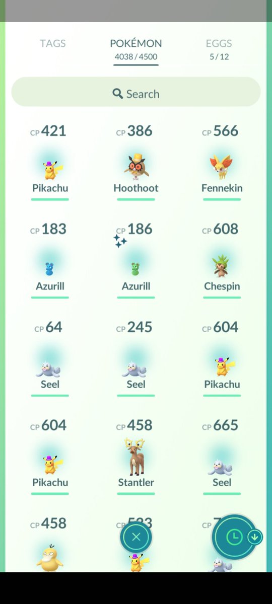 mossom106's tweet photo. Been up since 3:30am and already managed to grab 2 #shinies #egghatcher #shinyseel #shinyazurill @IncensedPodcast #shiniesoftheweek https://t.co/nDG7so9TrU