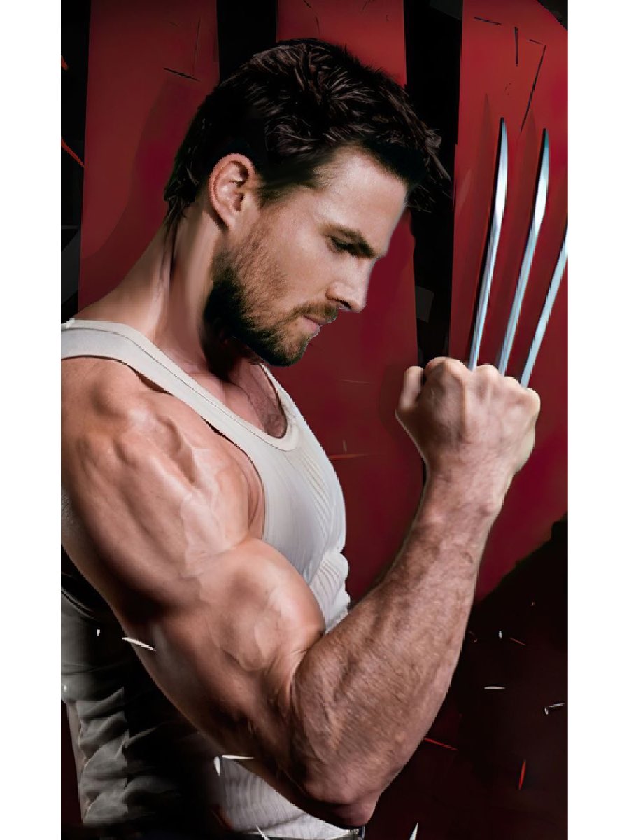 KarlKnetter's tweet photo. Okay OKAY @MarvelStudios and @StephenAmell HEAR ME OUT!!!

#fancast #marvelfancast #wolverine #stephenamell https://t.co/j6CITQVPjU