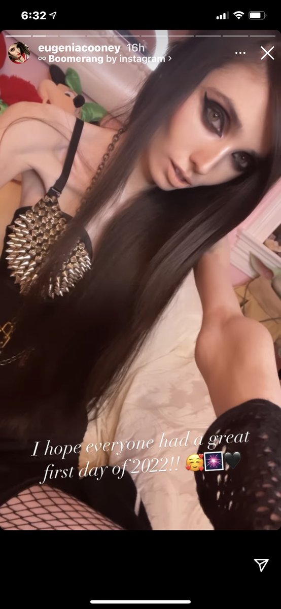 Isitonrainbows's tweet photo. @InstagramComms - It’s 2022. Are you really going to continue to allow Eugenia Cooney to fetishize Anorexia on your platform daily. This dangerous behavior has been reported many times, yet you allow it to exist on your platform. These pics alone are from the last 15 hours. https://t.co/F9oyZcAJff