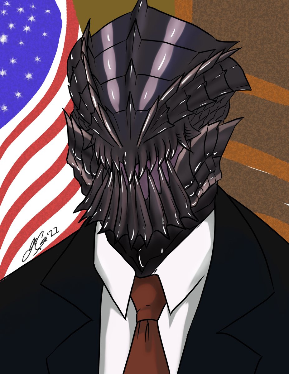JFDraws's tweet photo. Hey 
@CapcomUSA_ @monsterhunter , when are we getting Al Gore Magala? Concept art and reference photos attached.

#MonsterHunter #AlGoreMagala https://t.co/qDvdtEXxB4