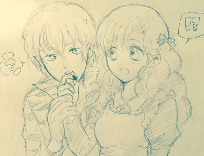 うる星絵再掲🌟あたラムとレイラン。
自分で解説するけど、1枚目のあたるはラムちゃんに向けたハートを隠し持ってます こぼすほど 