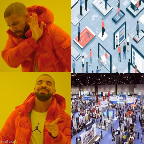 boneyardbanter's tweet photo. Let’s not have another year of virtual “events”! They don’t work. They don’t sell. They don’t create relationships. They don’t create jobs. They don’t bring a community together. #weneedevents #irl #inperson #tradeshows https://t.co/eTQ9knXA0R
