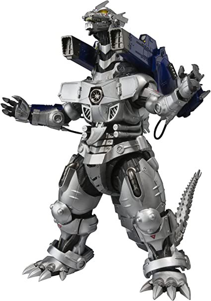 Nylonial's tweet photo. @BoonanaEats @Prometeo_Games Thats heisei mecha godzilla, kiryu is in the millenium era with many design, functionality and lore differences with them being in whole different universes https://t.co/G5EOeJFGOz