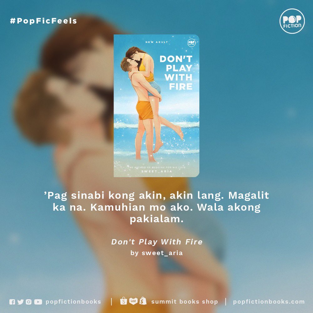 Get all the feels from Don’t Play With Fire. 

Available now on 
Shopee: https://t.co/r5wYCvrk7B
Lazada: https://t.co/AneGY2RtjJ
Shopify: https://t.co/WJUebbkjmx https://t.co/MYjF3nXq6F