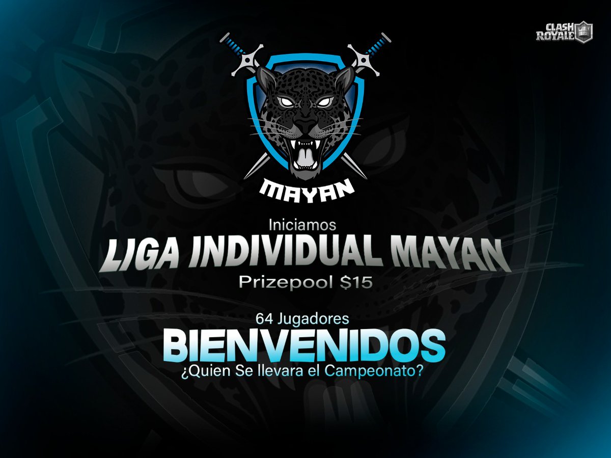 Alanbrito_0's tweet photo. Mañana damos inicio con esta Liga Individual de Clashroyale patrocinada por @TeamMayan

Vayan a seguirlos que se vienen grandes cosas y se las van a perder 😍🤭

#Grandemayan #Vamosguate🇬🇹 https://t.co/CMg2aqzG8Q
